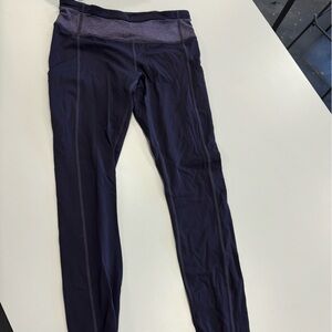 Lululemon fleece lined running leggings